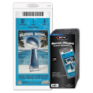 BCW Semi-Rigid Card Holders #5 - Pastime Sports & Games