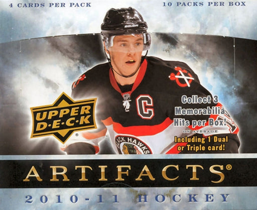 2010/11 Upper Deck Artifacts Hockey Hobby Box - Pastime Sports & Games