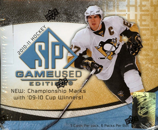 2010/11 Upper Deck SP Game Used Hockey Hobby Box - Pastime Sports & Games