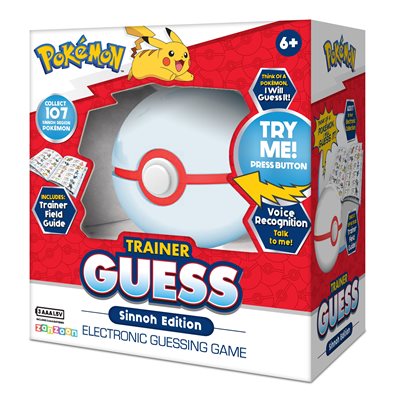 Pokemon Trainer Guess Sinnoh Edition - Pastime Sports & Games
