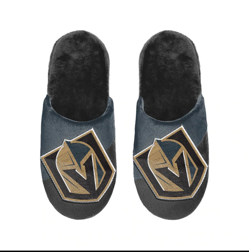 Vegas Golden Knights Hockey Slippers (Black Foco) - Pastime Sports & Games