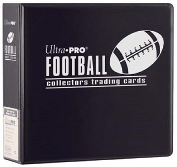 Ultra Pro Black 3" Football Binder - Pastime Sports & Games