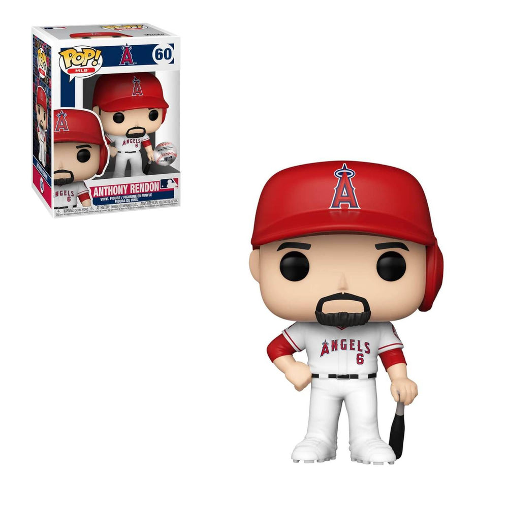 Funko Pop! Baseball Los Angeles Angels Anthony Rendon  #60 - Pastime Sports & Games
