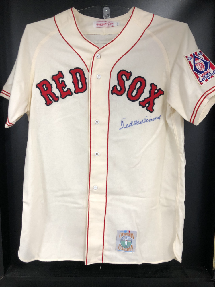 Ted Williams Autographed Jersey