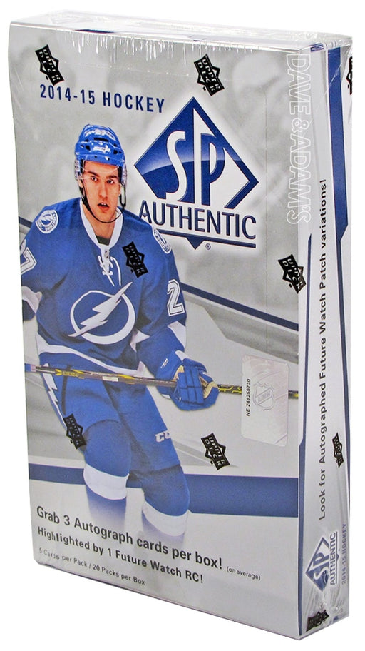 2014/15 Upper Deck SP Authentic Hockey Hobby Box - Pastime Sports & Games