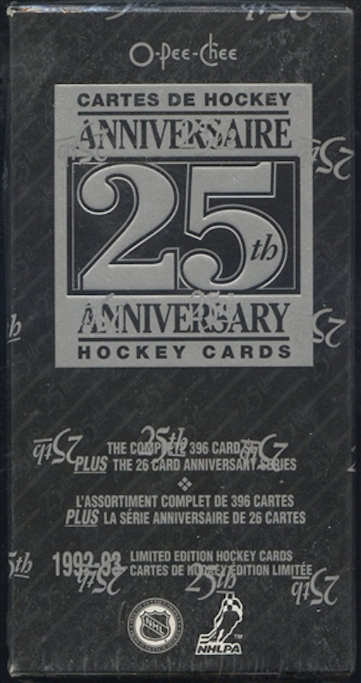 1992/93 O-Pee-Chee 25th Anniversary NHL Hockey Factory Set - Pastime Sports & Games