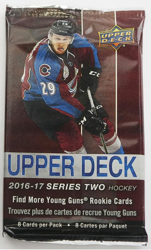 2016/17 Upper Deck Series Two Hockey Retail Gravity Feed 36 packs - Pastime Sports & Games