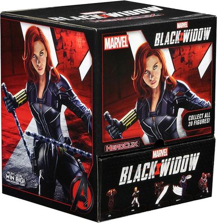 HeroClix Back Widow Gravity Feed Box - Pastime Sports & Games