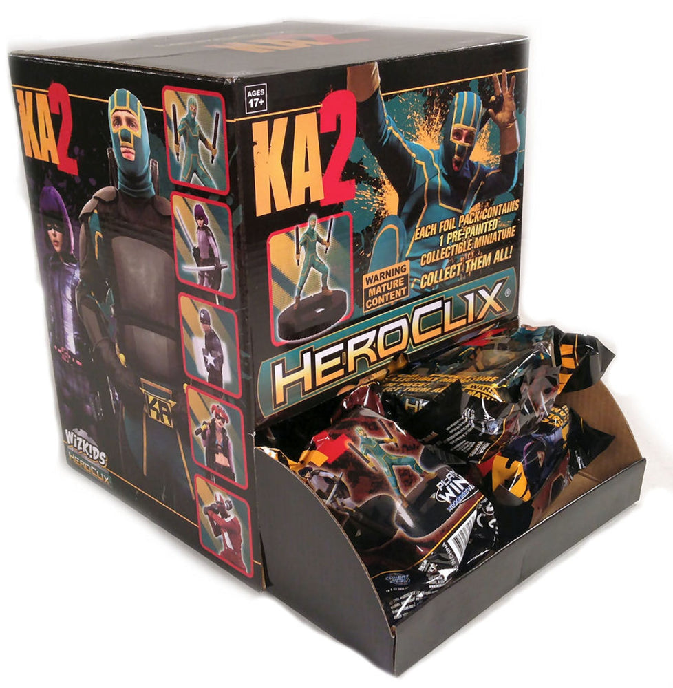 HeroClix Kick-Ass Two 24-Pack Booster Box - Pastime Sports & Games