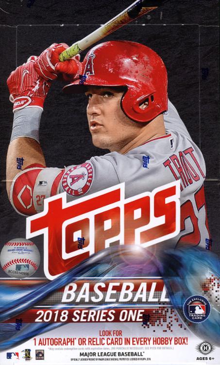2018 Topps Series One Baseball Hobby - Pastime Sports & Games