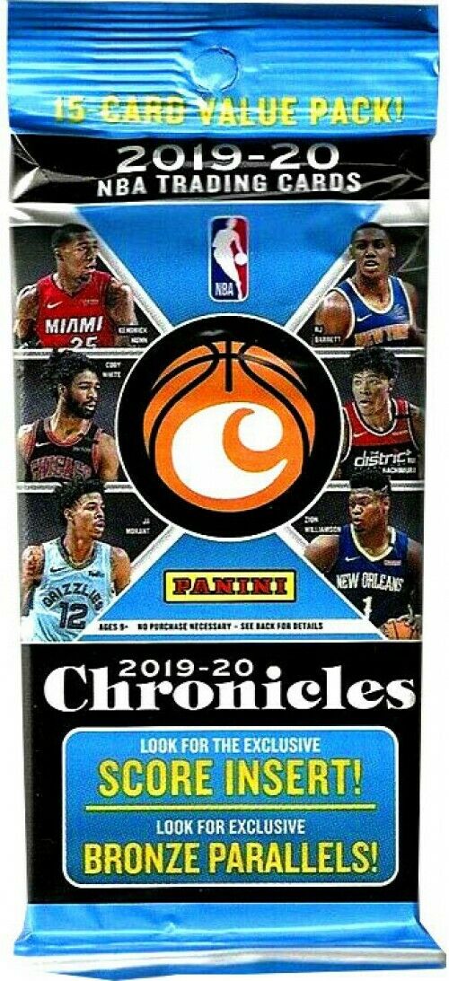 2019/20 Panini Chronicles Basketball Fat Pack - Pastime Sports & Games