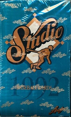 1992 Leaf Studio Baseball Hobby - Pastime Sports & Games