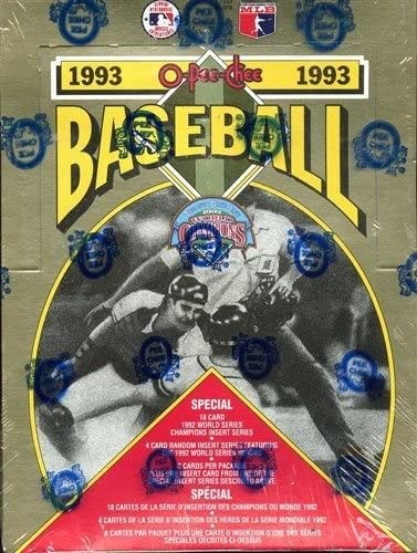 1993 O-Pee-Chee Baseball - Pastime Sports & Games