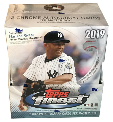 2019 Topps Finest Baseball Hobby Box - Pastime Sports & Games