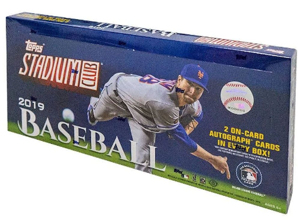 2019 Topps Stadium Club Baseball Hobby - Pastime Sports & Games
