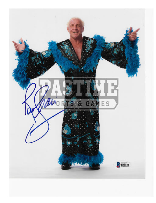 Rick Flair Autographed 8X10 Wrestling (Arms Out) - Pastime Sports & Games