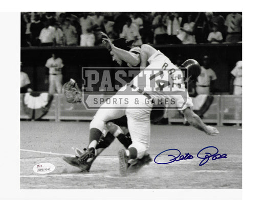 Pete Rose Autographed 8X10 (Falling) - Pastime Sports & Games