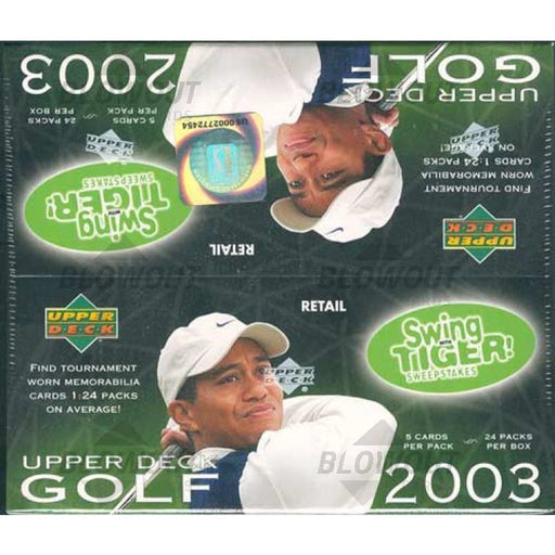 2003 Upper Deck Golf Retail - Pastime Sports & Games