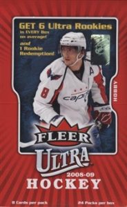 2008/09 Fleer Ultra Hockey Hobby Box - Pastime Sports & Games