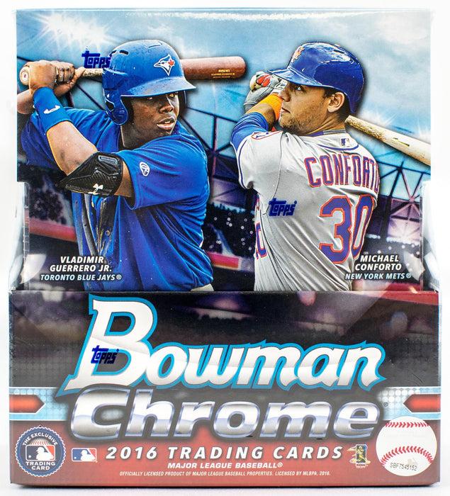 2016 Bowman Chrome Baseball Hobby - Pastime Sports & Games