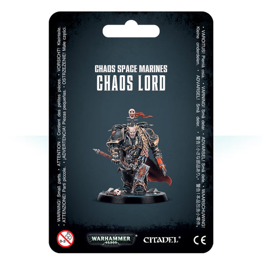 Warhammer 40,000 Chaos Space Marines: Chaos Lord (43-62) - Pastime Sports & Games