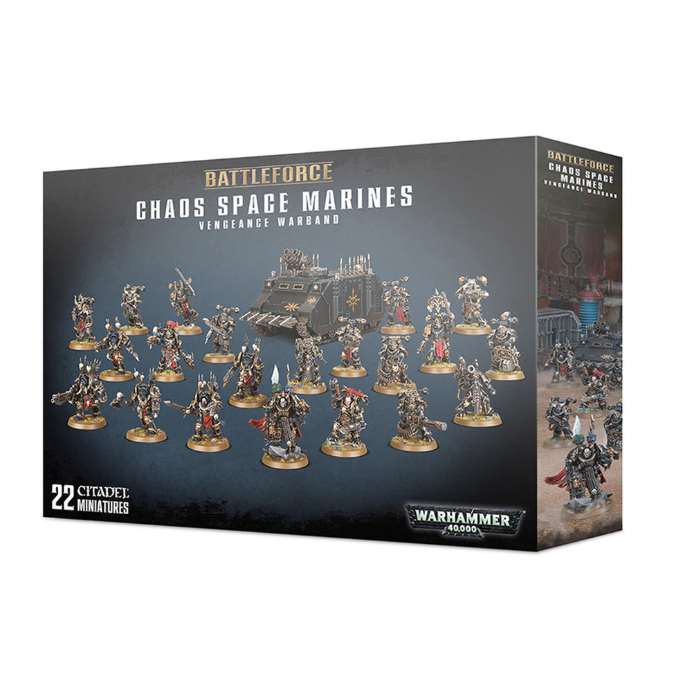 Warhammer 40,000 Battleforce - Chaos Space marines Vengeance Warband (71-88) - Pastime Sports & Games