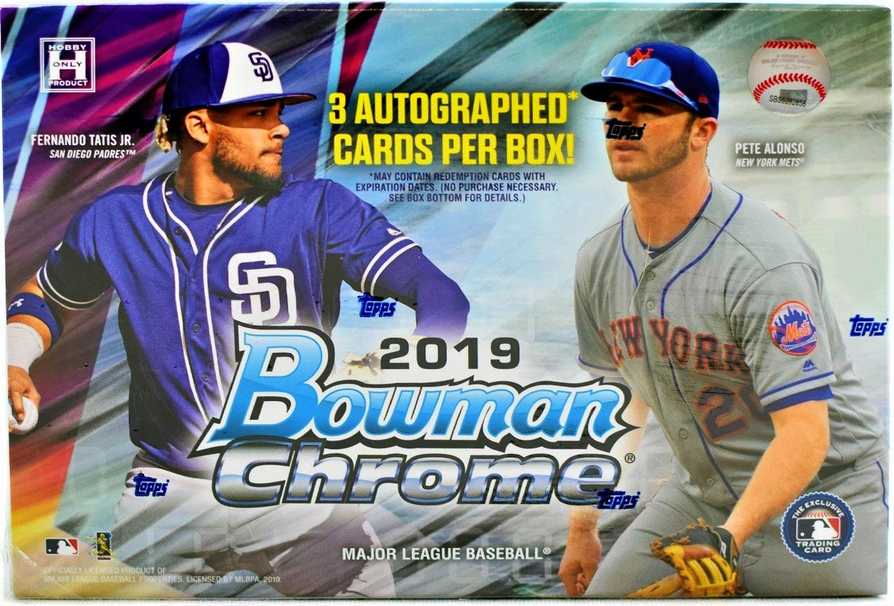 2019 Topps Bowman Chrome HTA Baseball Hobby - Pastime Sports & Games