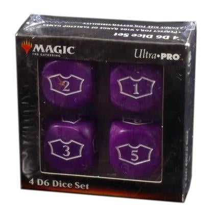 Ultra-Pro Magic The Gathering 4 D6 Dice - Pastime Sports & Games