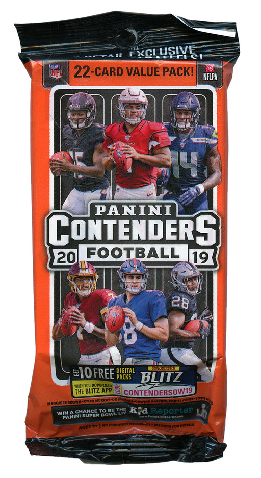 2019 Panini Contenders Football Fat Pack - Pastime Sports & Games