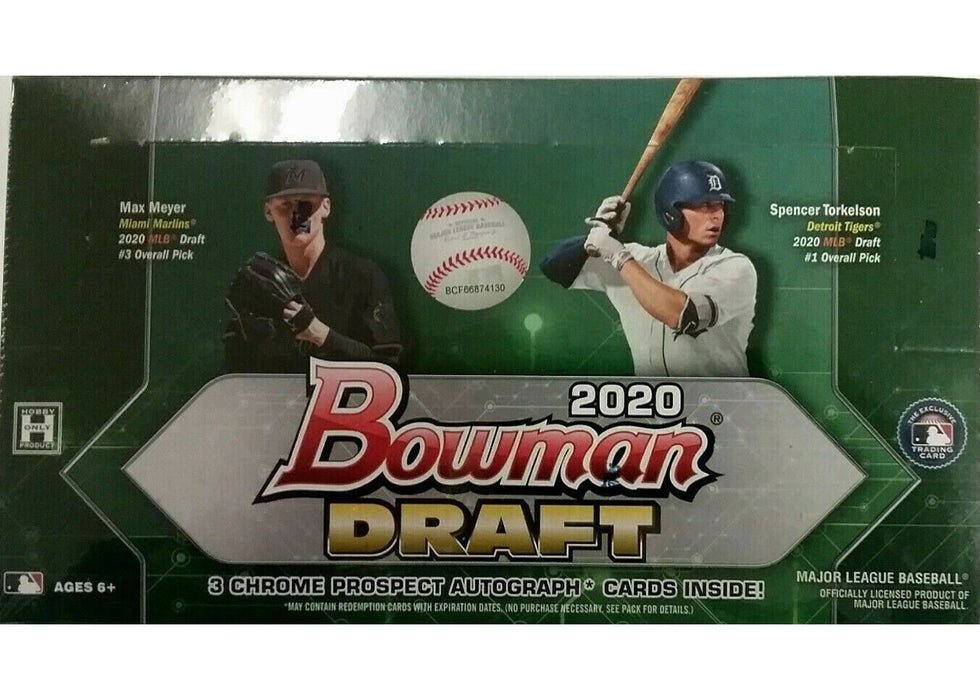 2020 Topps Bowman Draft Baseball Jumbo - Pastime Sports & Games