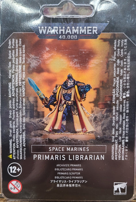 Warhammer 40,000 Space Marines Primaris Librarian (48-63) - Pastime Sports & Games