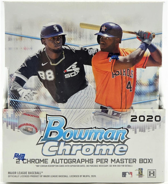 2020 Topps Bowman Chrome Baseball Hobby Box - Pastime Sports & Games