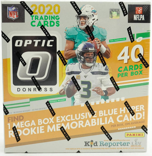 2020 Panini Donruss Optic Football Mega Box - Pastime Sports & Games