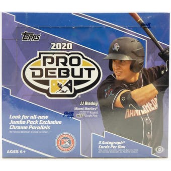 2020 Topps Pro Debut Baseball Jumbo Box - Pastime Sports & Games
