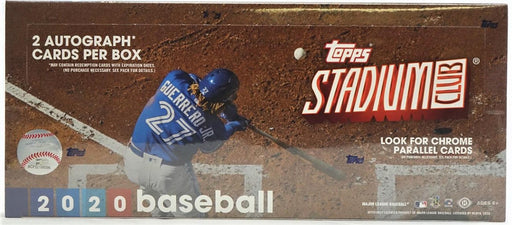2020 Topps Stadium Club Baseball Hobby - Pastime Sports & Games