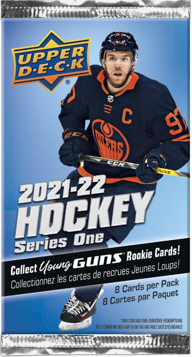 2021/22 Upper Deck NHL Hockey Series 1 / One Hockey Retail - Pastime Sports & Games
