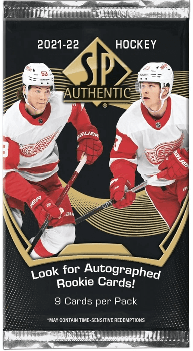 2021/22 Upper Deck SP Authentic Hockey Hobby Box / Case - Pastime Sports & Games