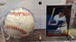 Willie Mays Autographed Ball And Card Display - Pastime Sports & Games