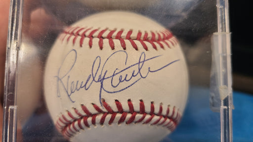 Randy Couture Baseball Autographed Baseball - Pastime Sports & Games