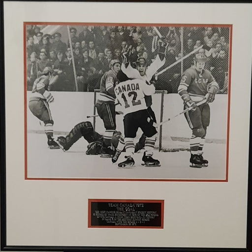 Team Canada 1972 The Goal Framed Photo - Pastime Sports & Games