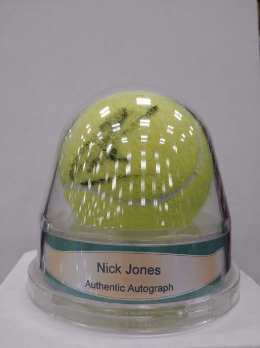 Nick Jones Autographed Tennis Ball - Pastime Sports & Games