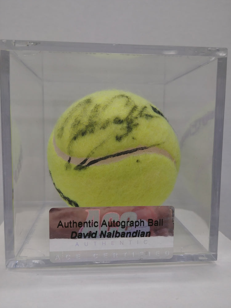 David Nalbandian Autographed Tennis Ball - Pastime Sports & Games
