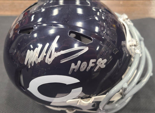 Mike Singletary Chicago Bears Autographed Mini Football Helmet - Pastime Sports & Games