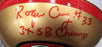 Roger Craig San Francisco 49er's Autographed Mini Football Helmet - Pastime Sports & Games