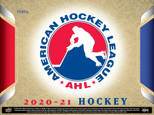 2020/21 Upper Deck AHL Hockey Hobby PRE ORDER - Pastime Sports & Games