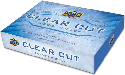 2020/21 Upper Deck Clear Cut NHL Hockey Hobby Box PRE ORDER - Pastime Sports & Games