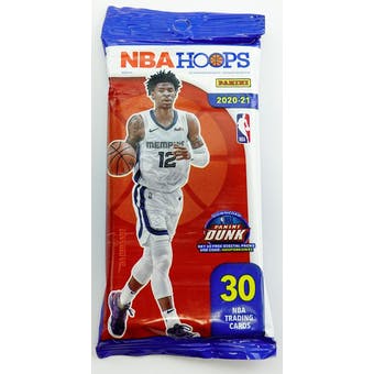 2020/21 Panini Hoops NBA Basketball Cello/Fat Pack - Pastime Sports & Games
