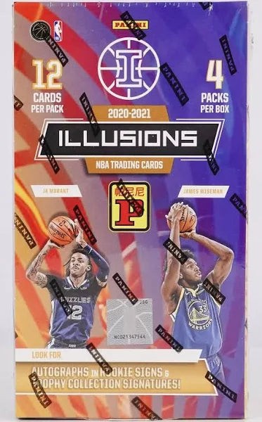 2020/21 Panini Illusions NBA Basketball TMALL Hobby Box - Pastime Sports & Games