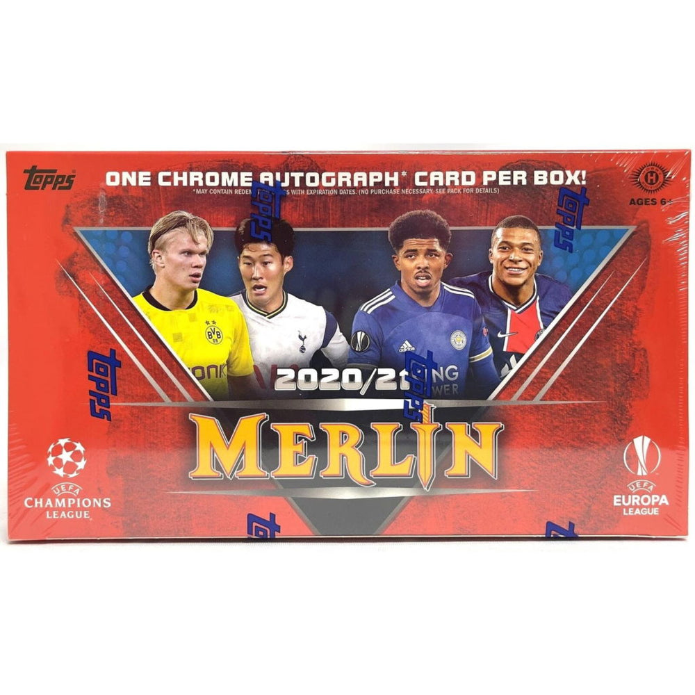 2021 Topps UEFA Champions League Merlin Chrome Hobby - Pastime Sports & Games
