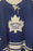 Frank Mahovlich CCM Vintage Mens Blue Hockey Jersey - Pastime Sports & Games